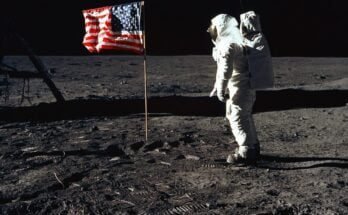 what is the first name of the first man to step on the moon?